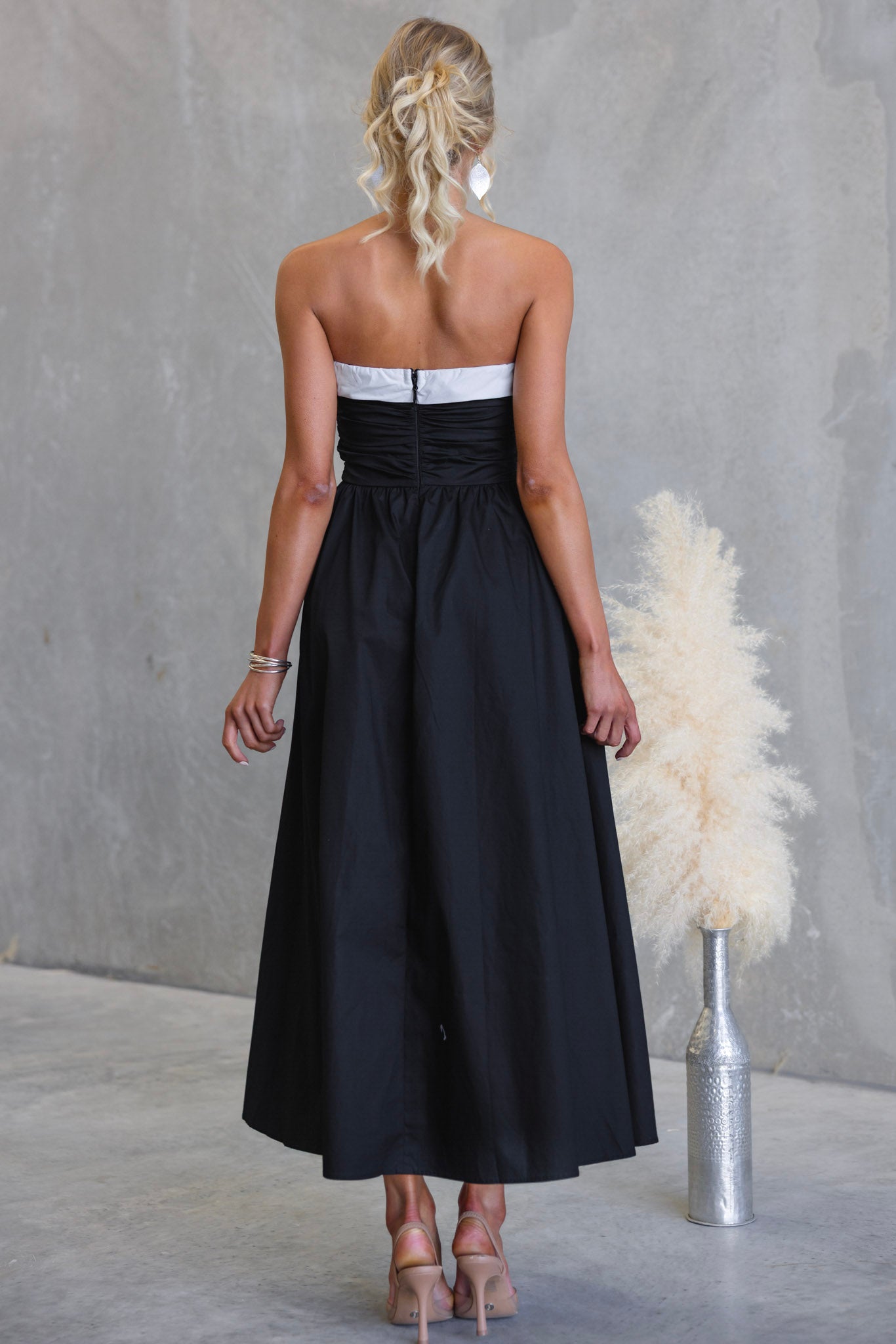 Bella™ | French Press Maxi Dress