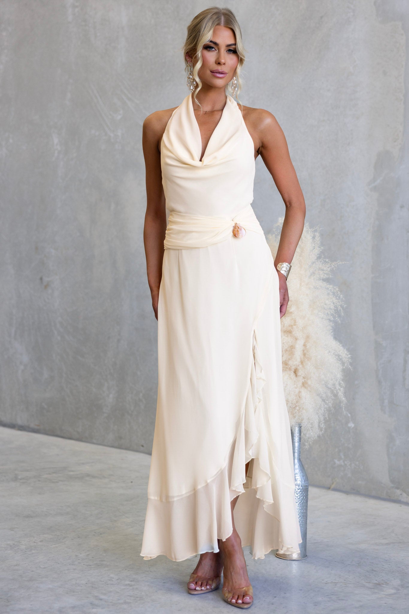 Bella™ | Scallop Maxi Dress