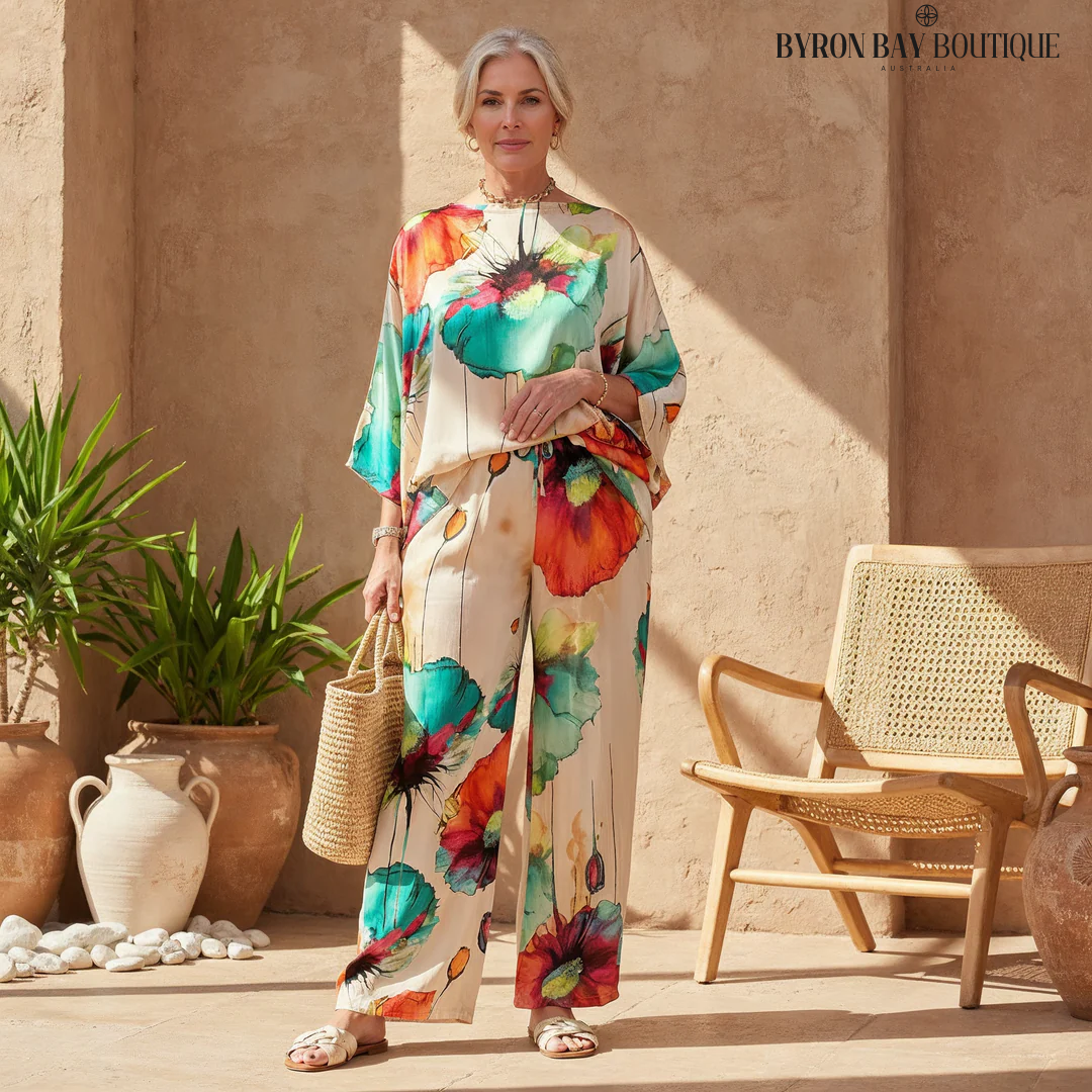 Emmarie - Klassigt Tryckt Set