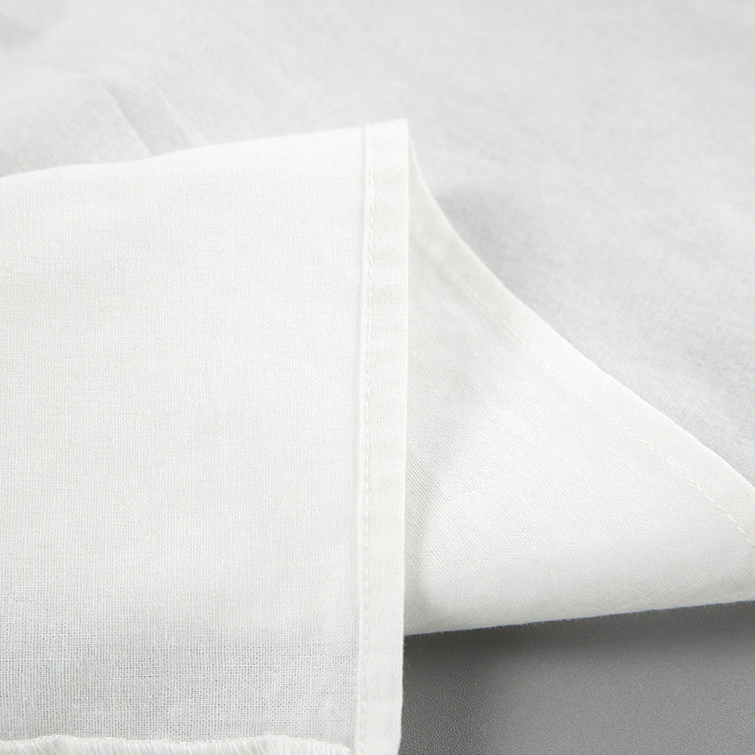 Lysandra - Volangig Knytframs Topp & Shorts Set