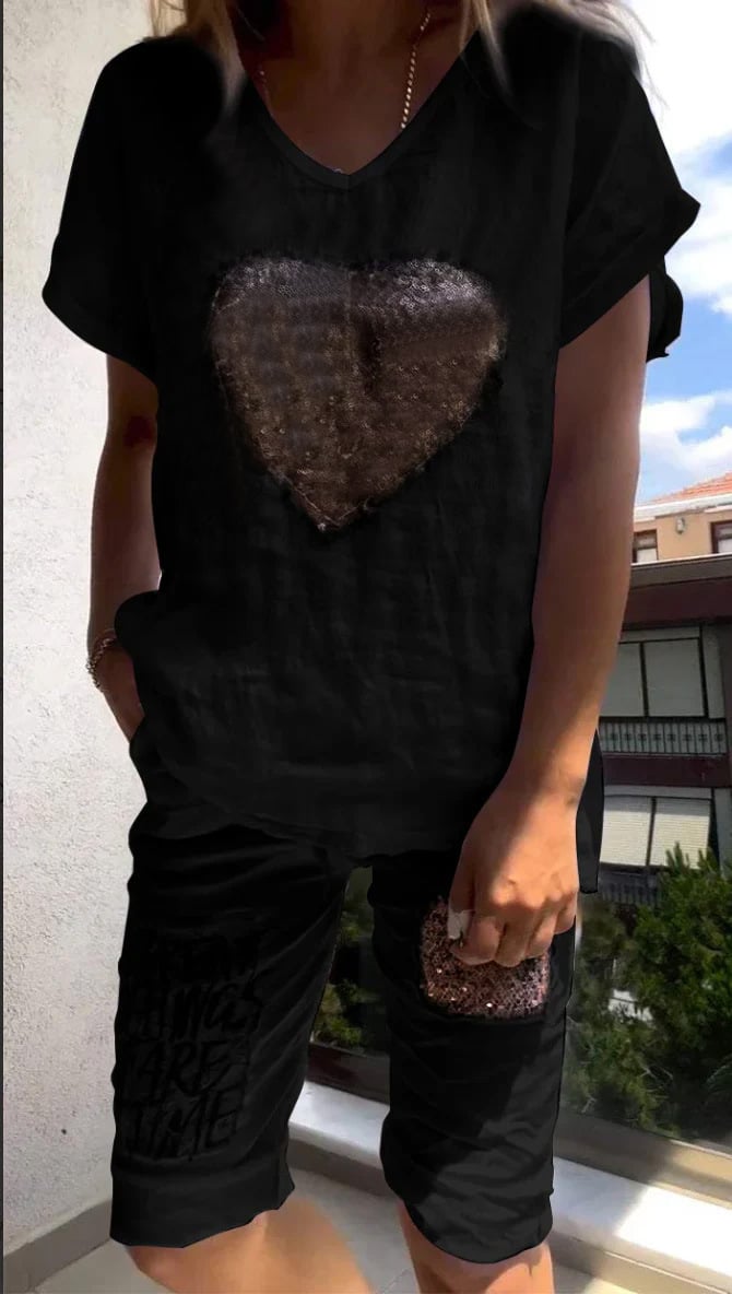 Dianella - Glittrande Hjärta Set