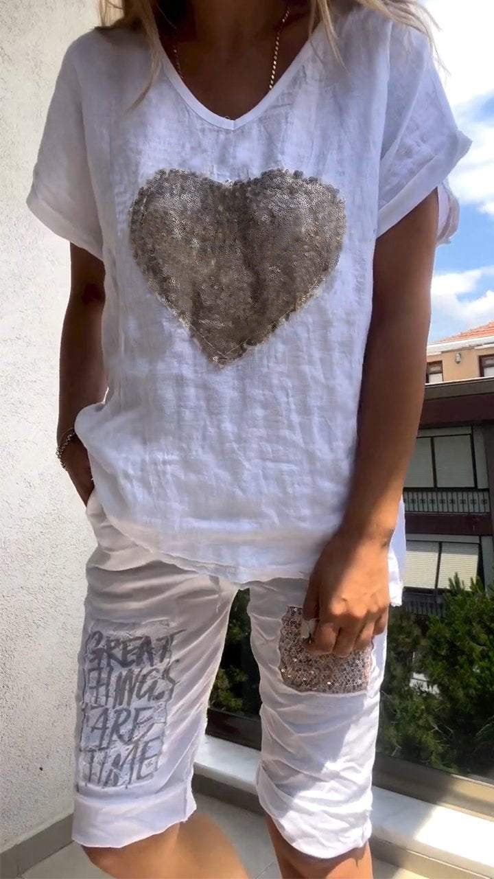 Dianella - Glittrande Hjärta Set