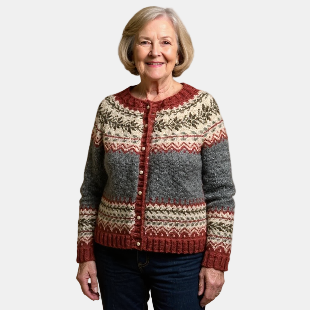 Evelina | Vintage Isländsk Cardigan