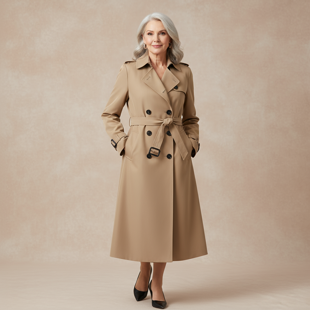 Alina | Vardaglig Trench Coat