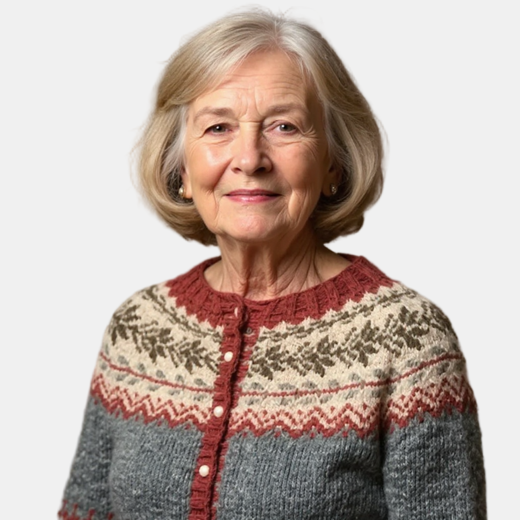 Evelina | Vintage Isländsk Cardigan