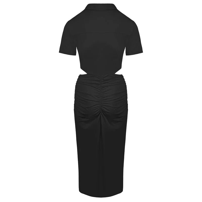 Mode™ - Maxi Travel Dress Black