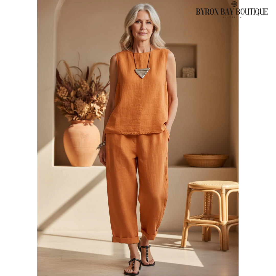 Zenneth - Avslappnad Tvådelad Set