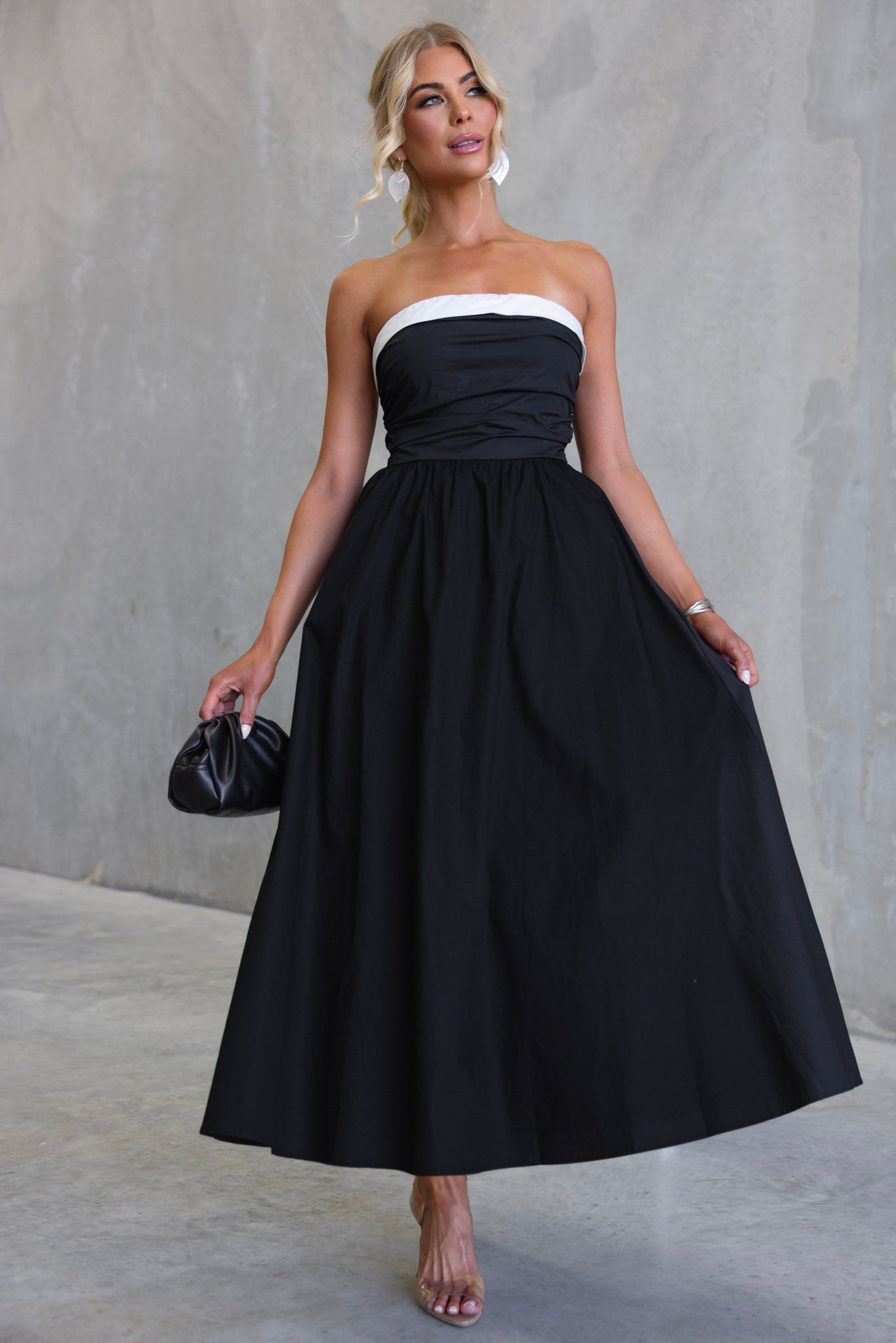 Bella™ | French Press Maxi Dress