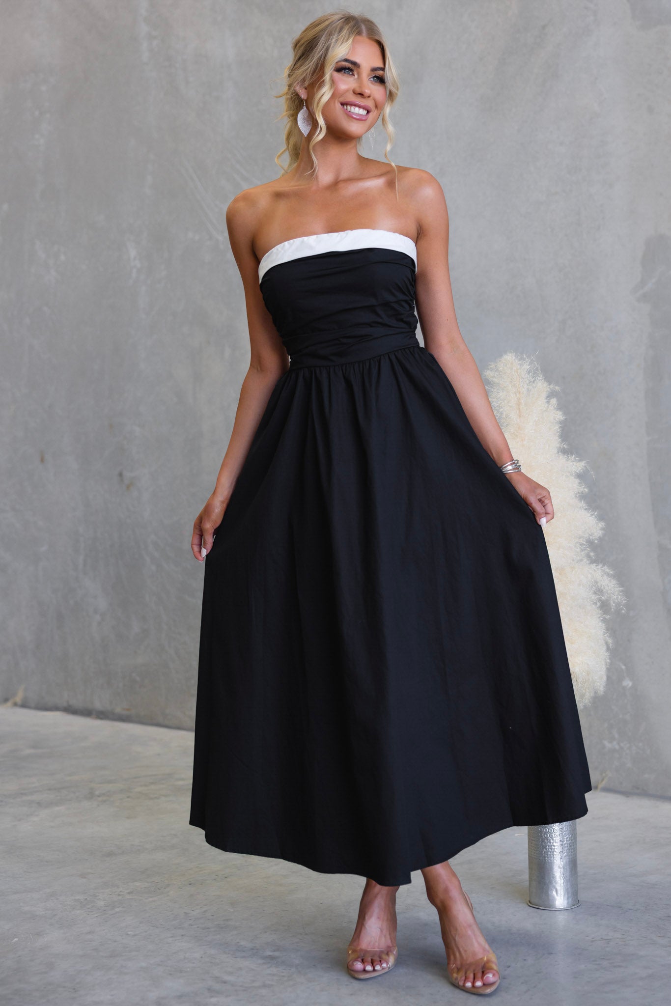 Bella™ | French Press Maxi Dress