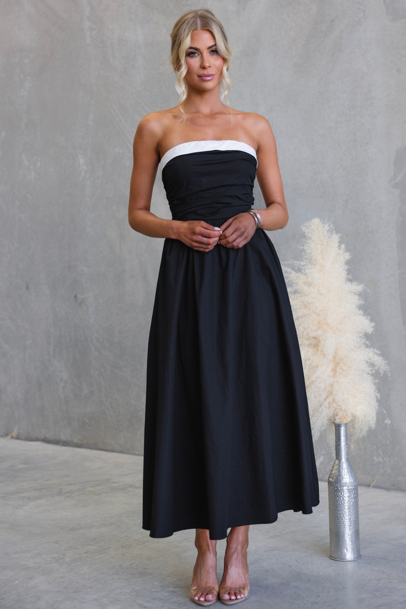 Bella™ | French Press Maxi Dress