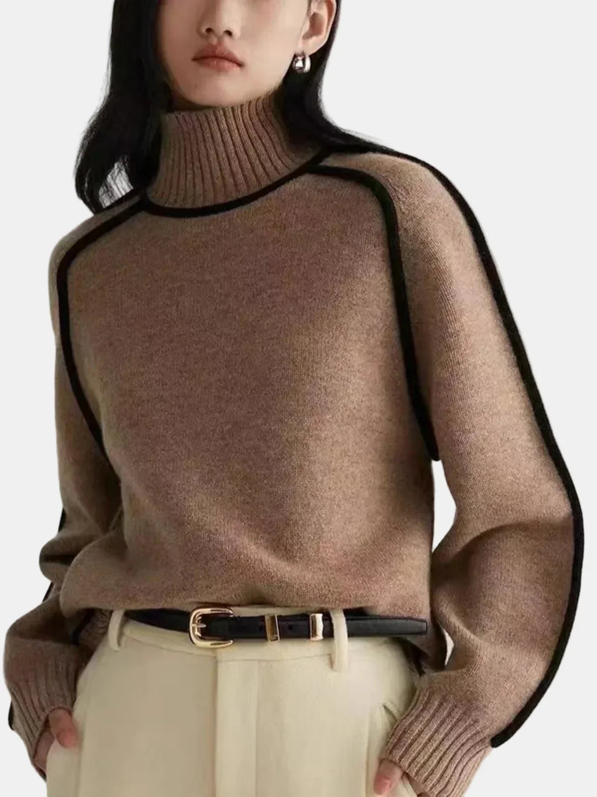 Azura | Elegant Polokrage Tröja