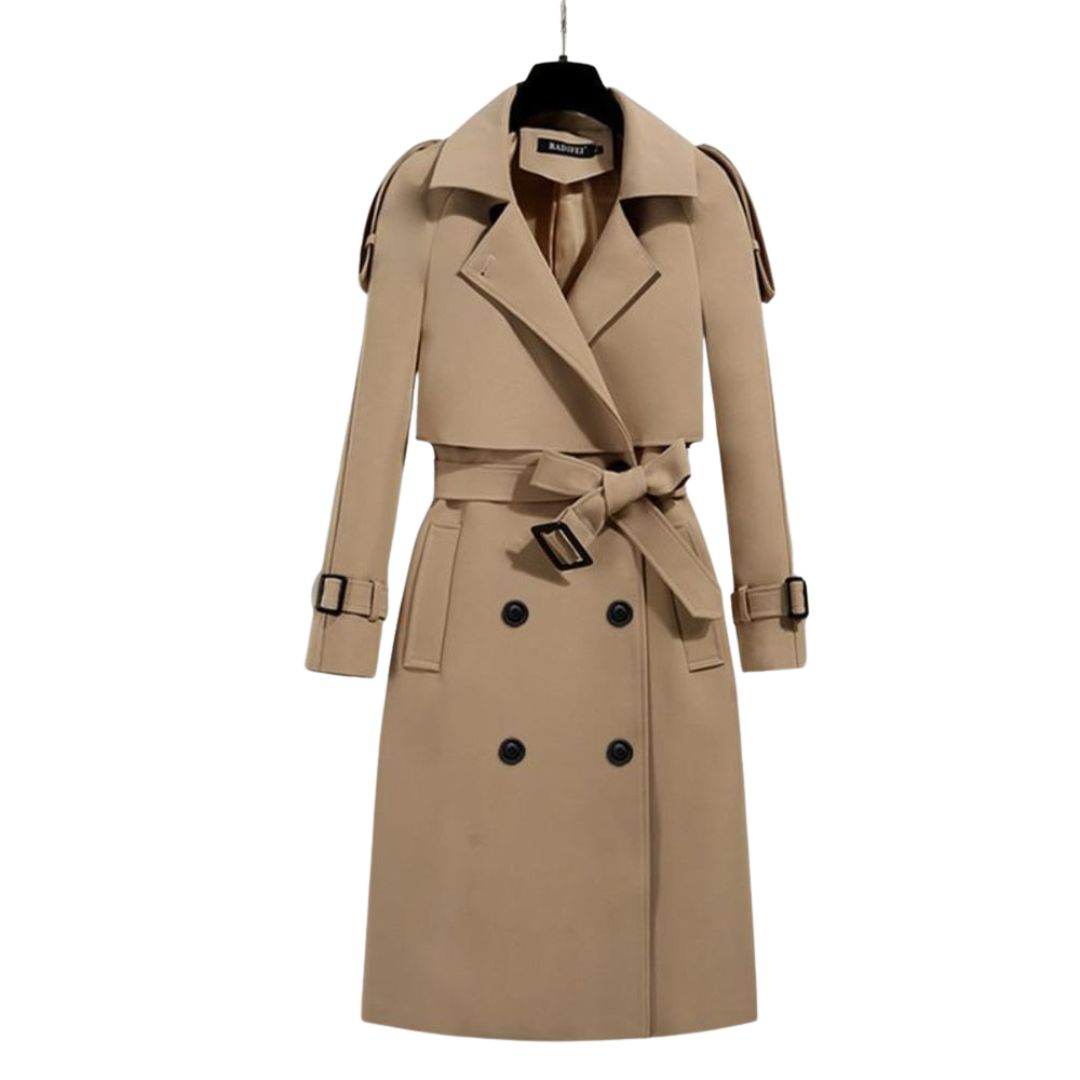 Adeline | Lång trenchcoat