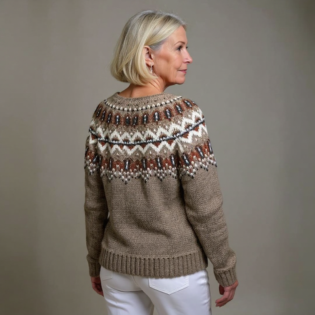 Adeline | Vintage stickade kofta
