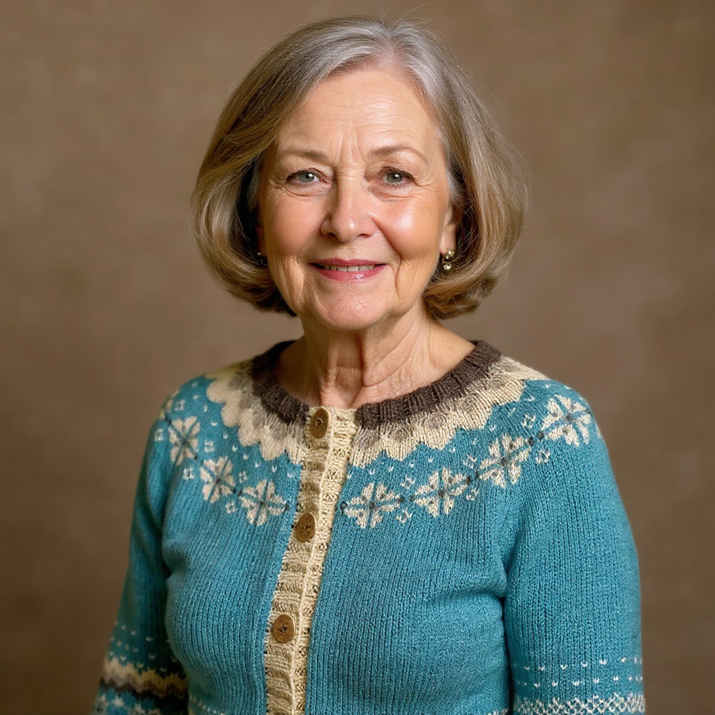 Cassandra | Vintage stickade kofta