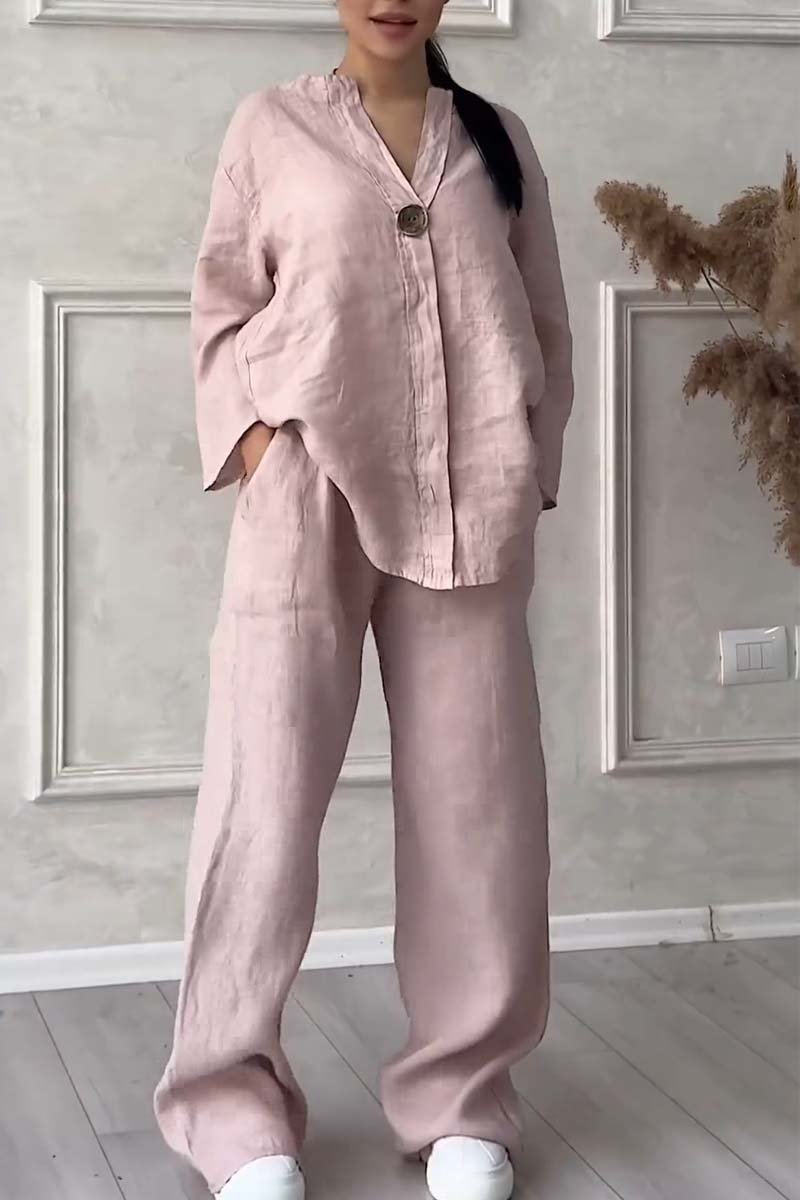 Mirelda - Avslappnad Tvådelad Lounge Set